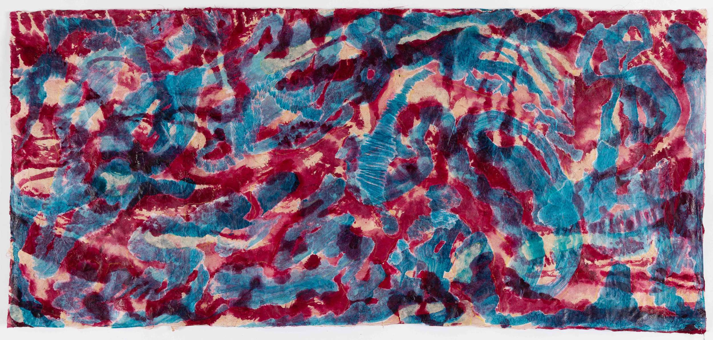 Still and still moving, the river flows, 6