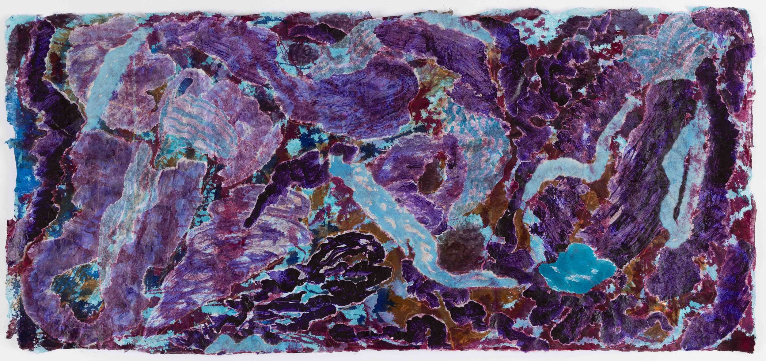 Still and still moving, the river flows, 10